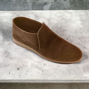 𝅺NEW Bally Siesta Bobine Brown Suede Slip On Shoes US 8 (like The Row)